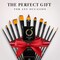 Set of 12 Brushes for Acrylic & Oil Painting | Acrylic & Oil Masters | Professional Handmade Brush Set